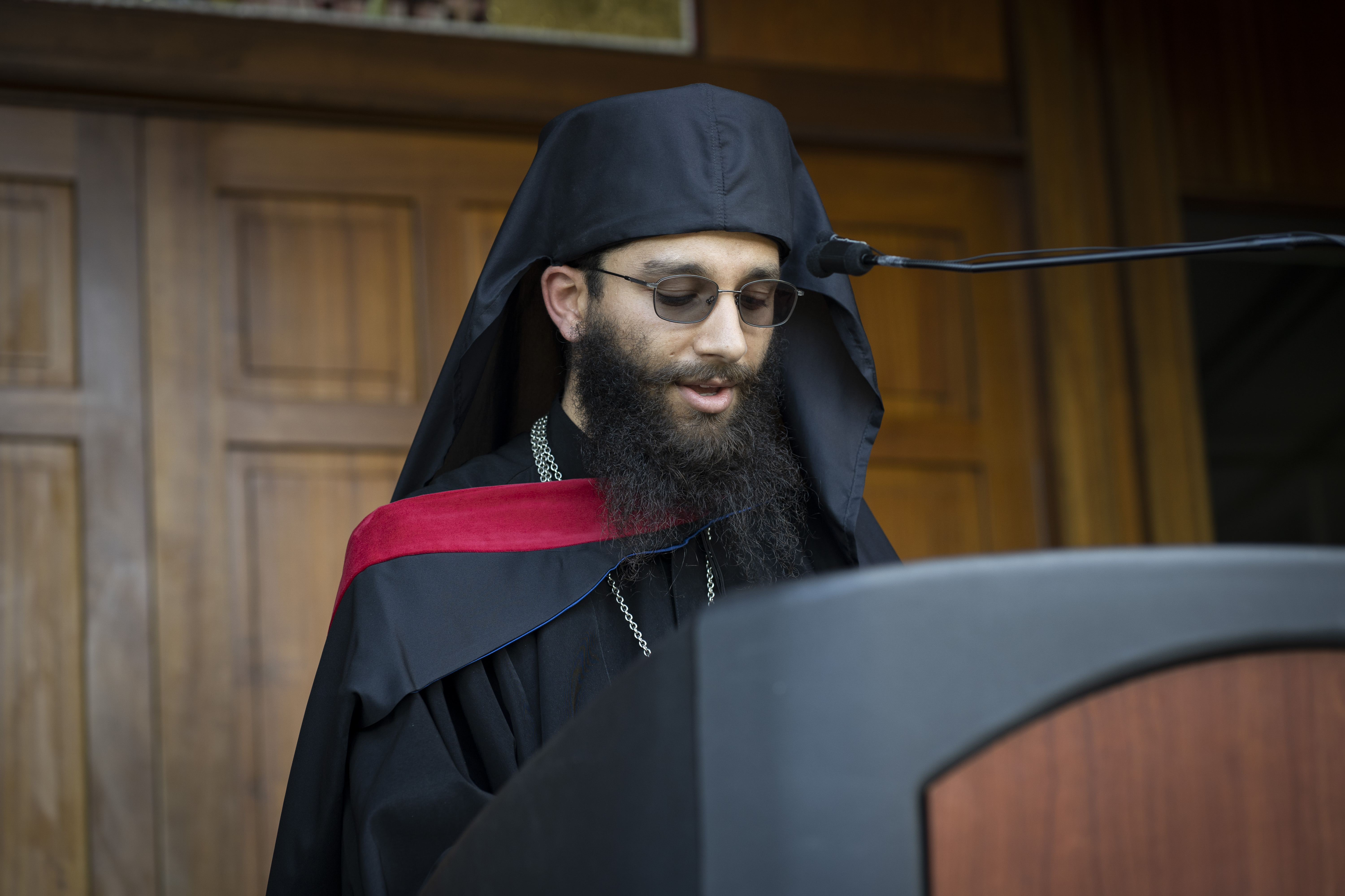 Valedictorian Hieromonk Michel Mikhail