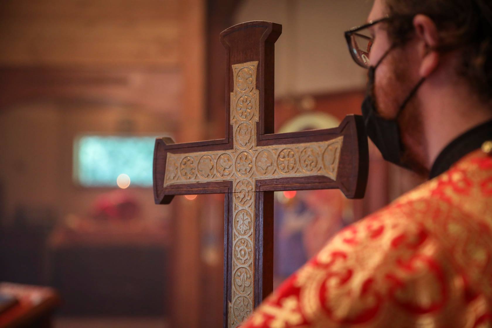 Scenes from Divine Liturgy and ordination of Dn. Vitaly