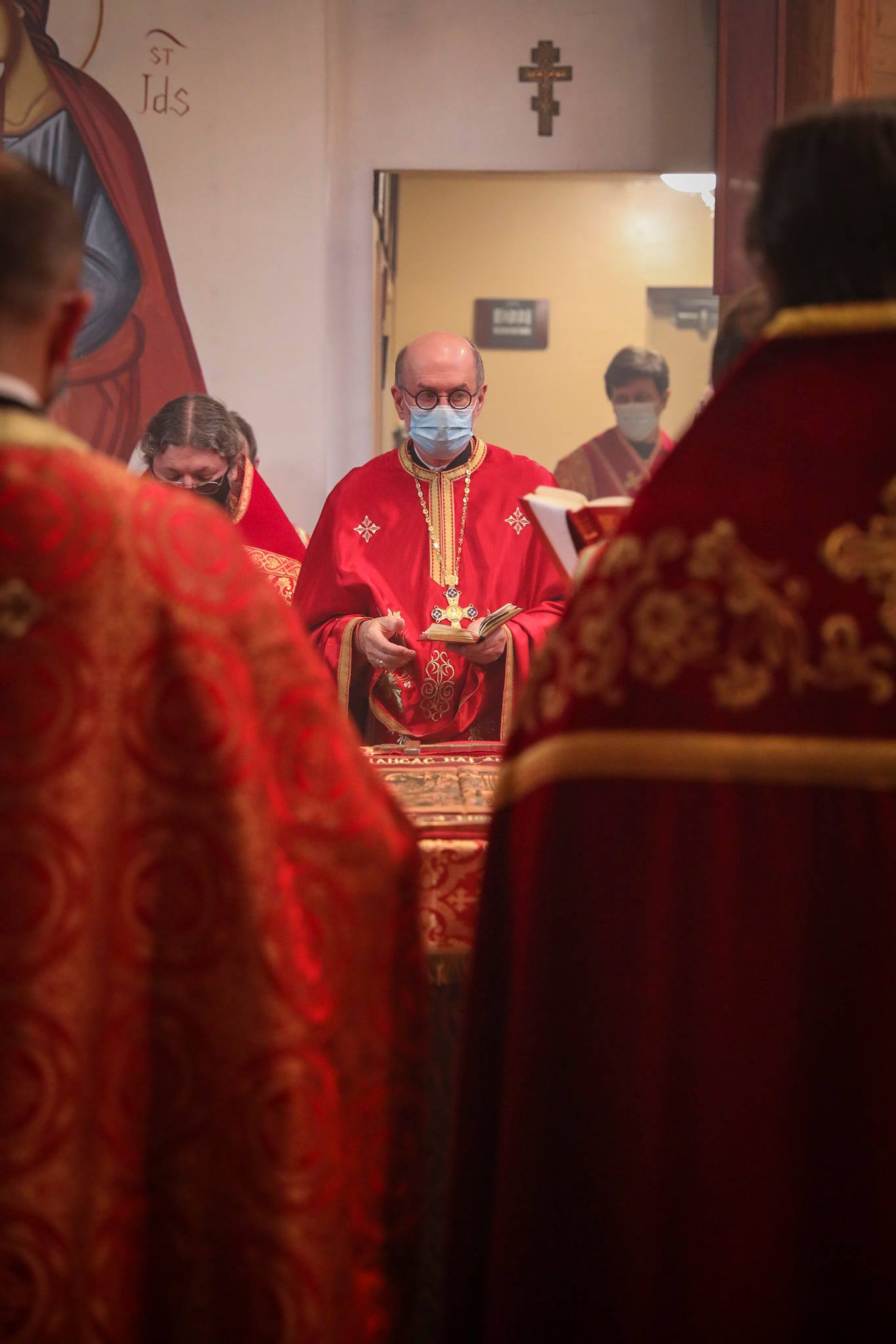 Scenes from Divine Liturgy and ordination of Dn. Vitaly