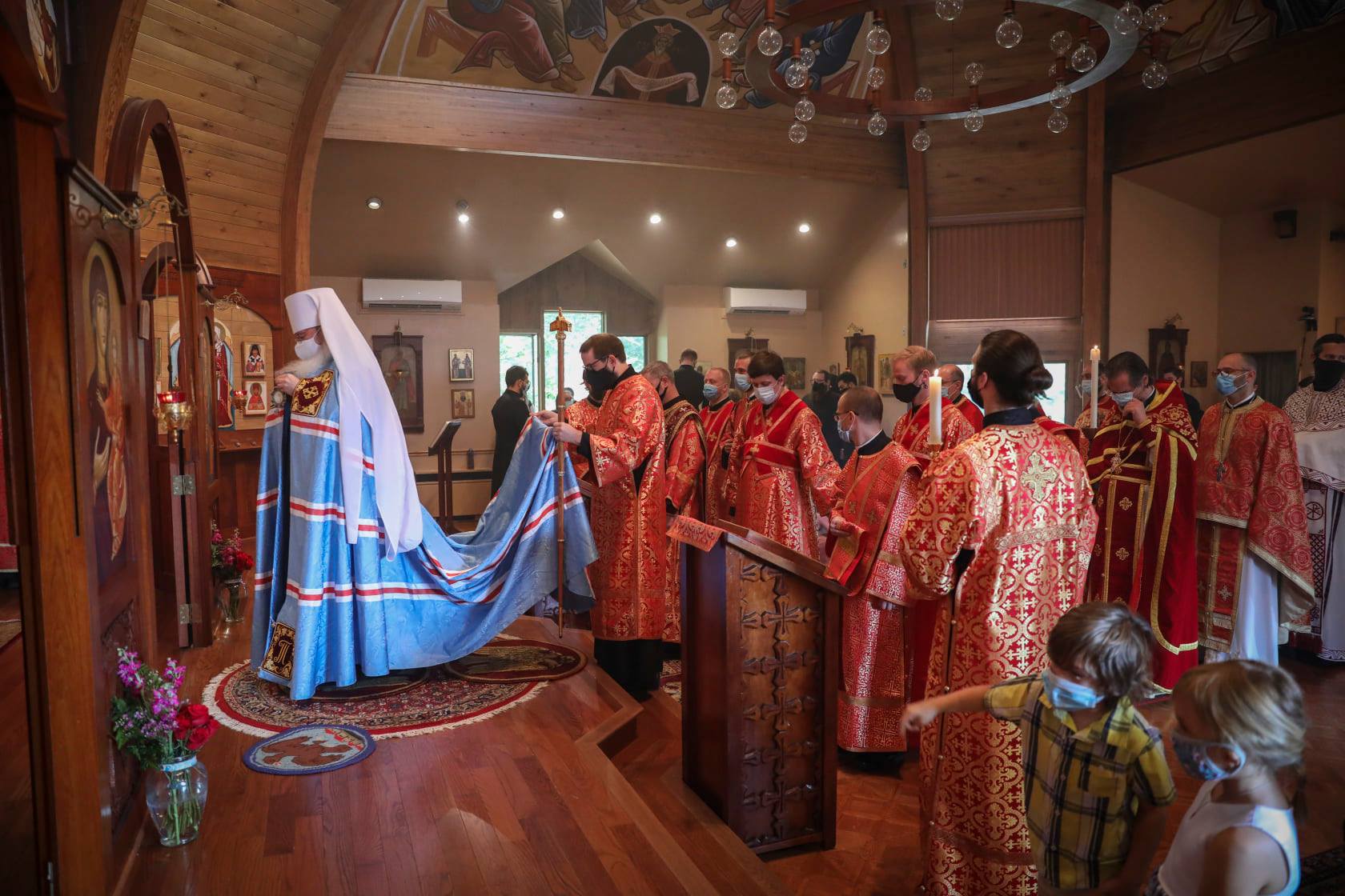 Scenes from Divine Liturgy and ordination of Dn. Vitaly