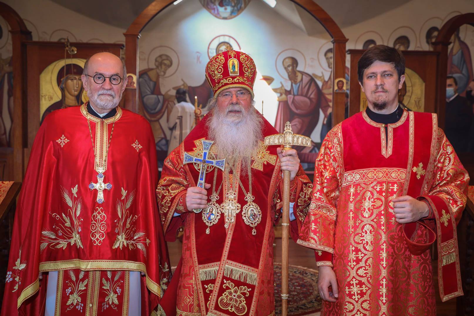 Scenes from Divine Liturgy and ordination of Dn. Vitaly