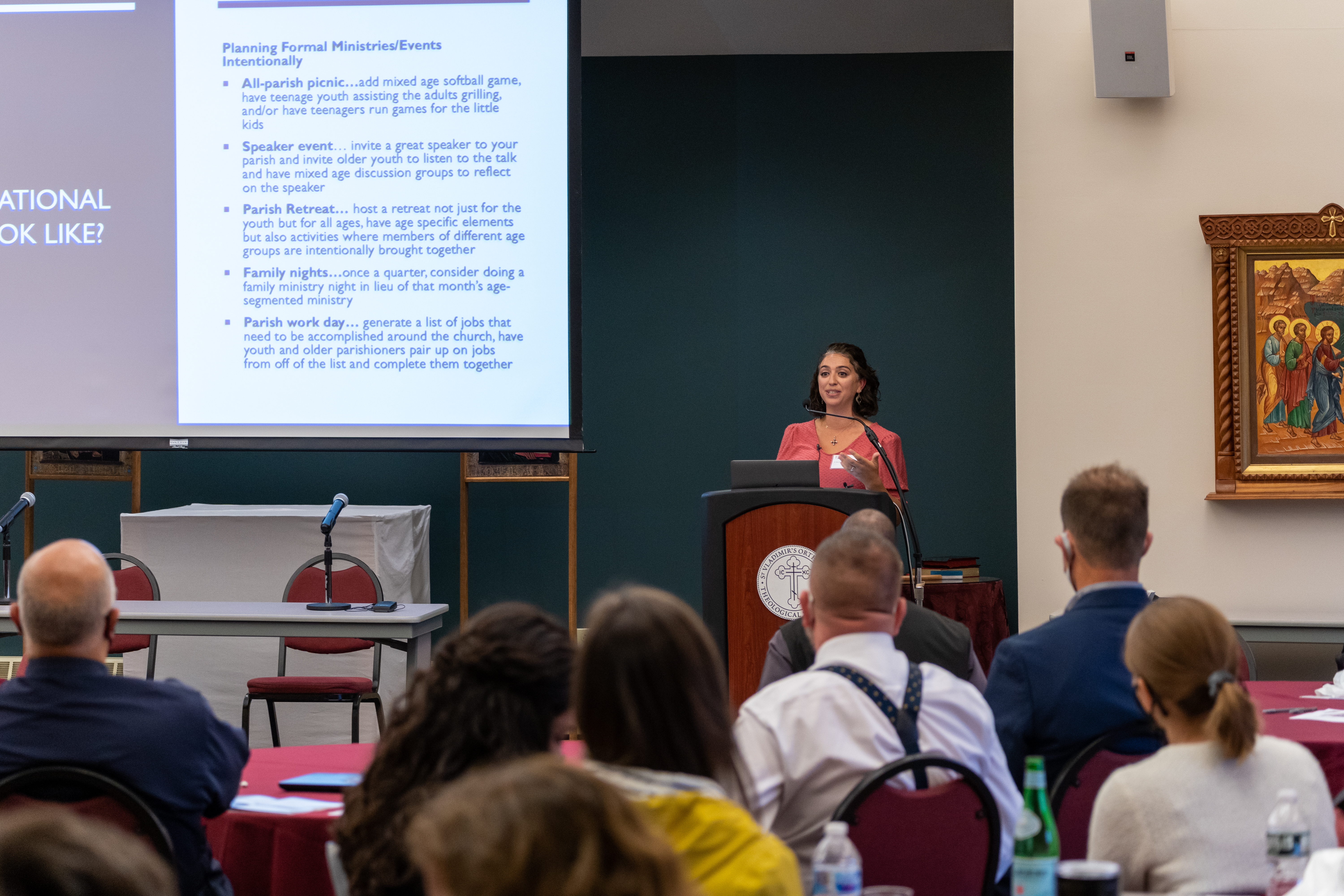 Scenes from the National Orthodox Advanced Leadership Conference