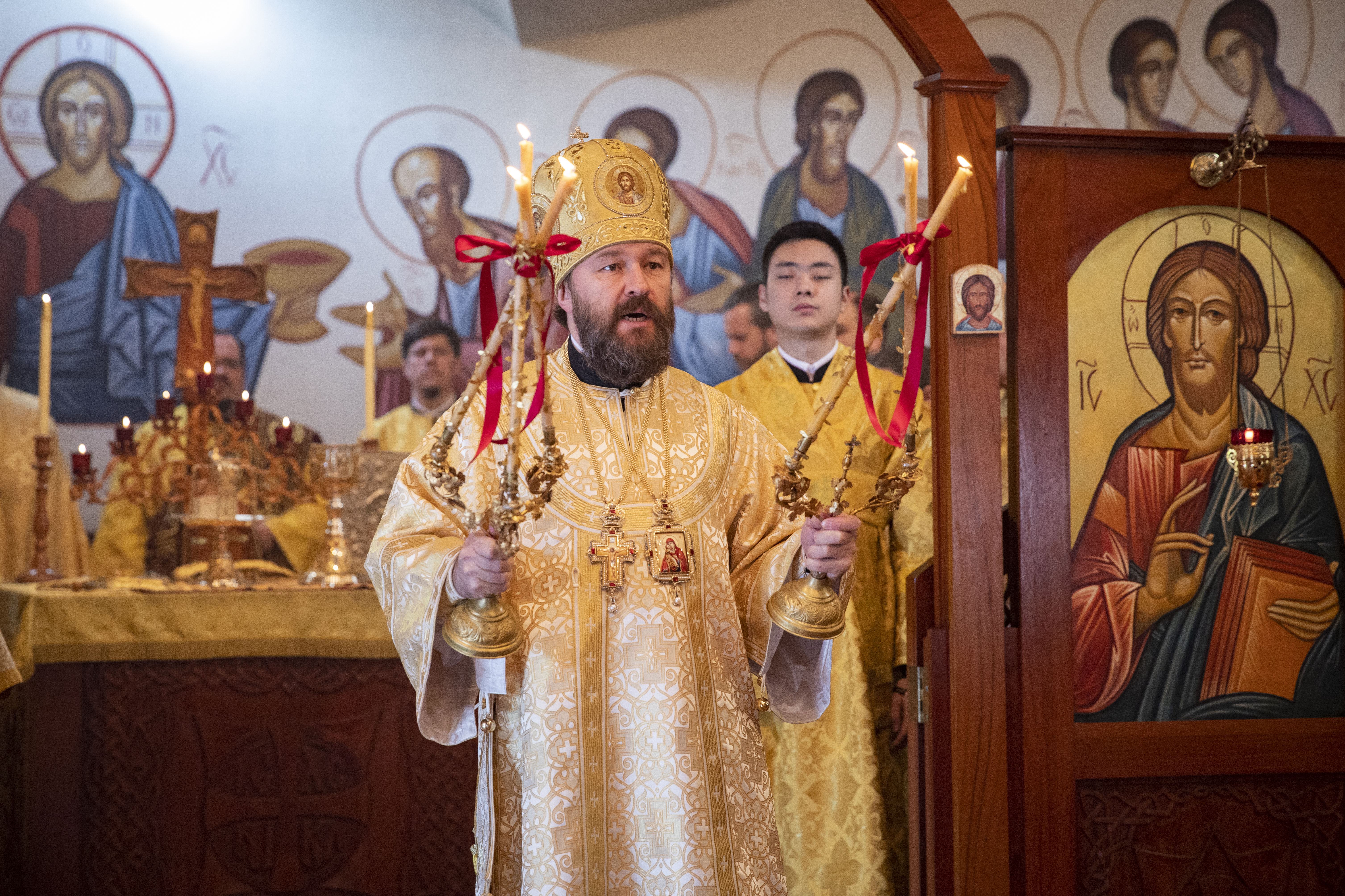 Divine Liturgy at Three Hierarchs Chapel