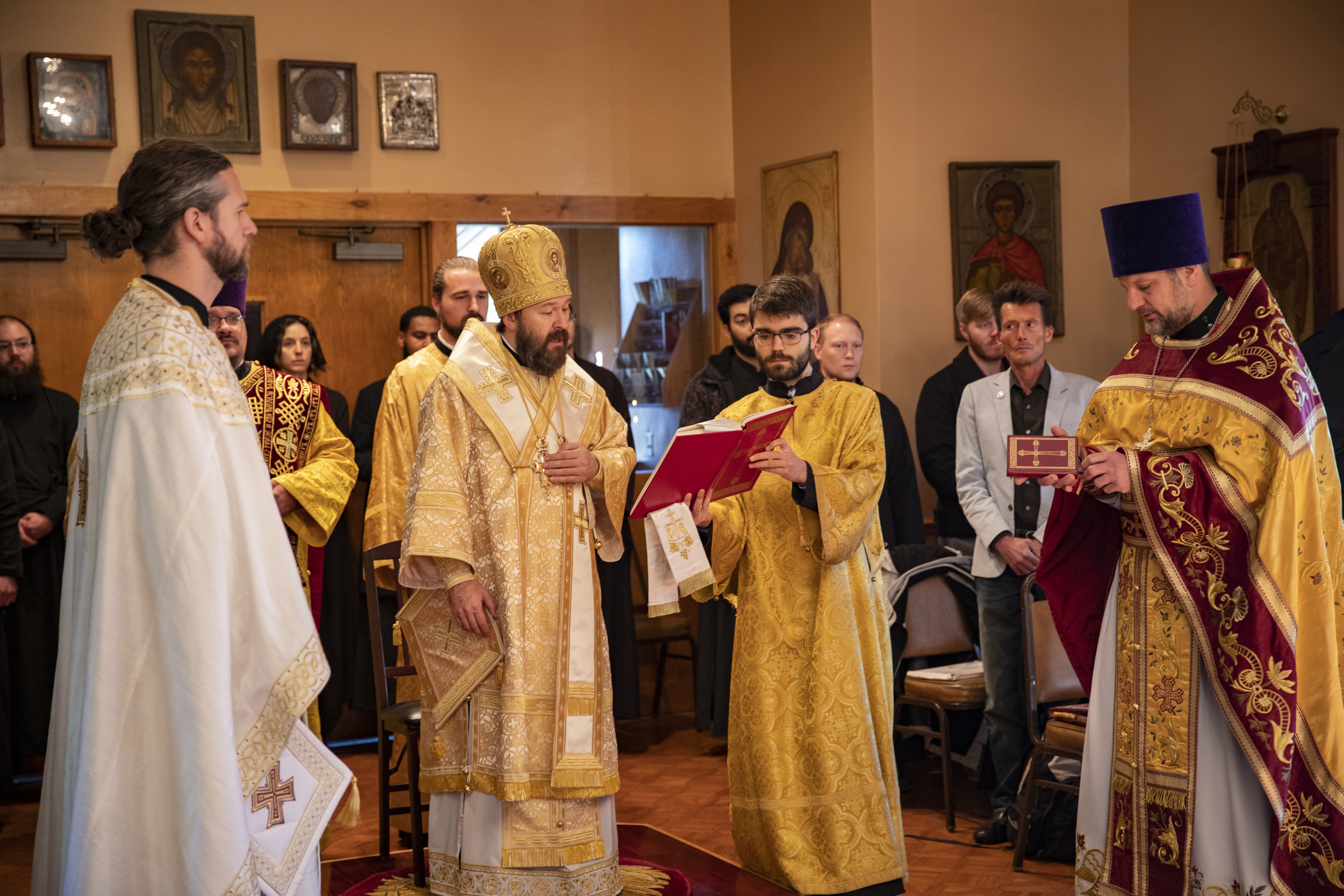 Divine Liturgy at Three Hierarchs Chapel