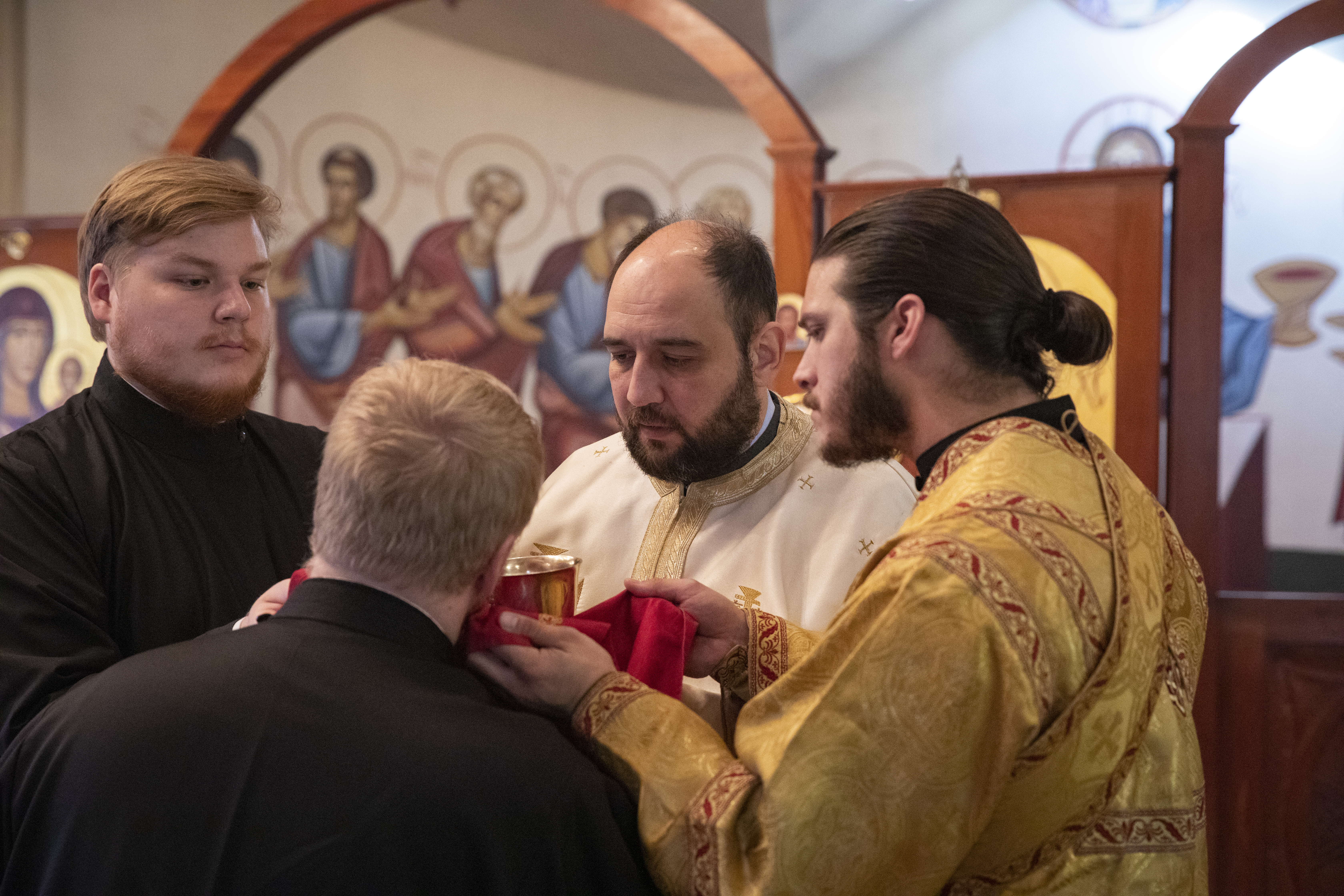 Divine Liturgy at Three Hierarchs Chapel