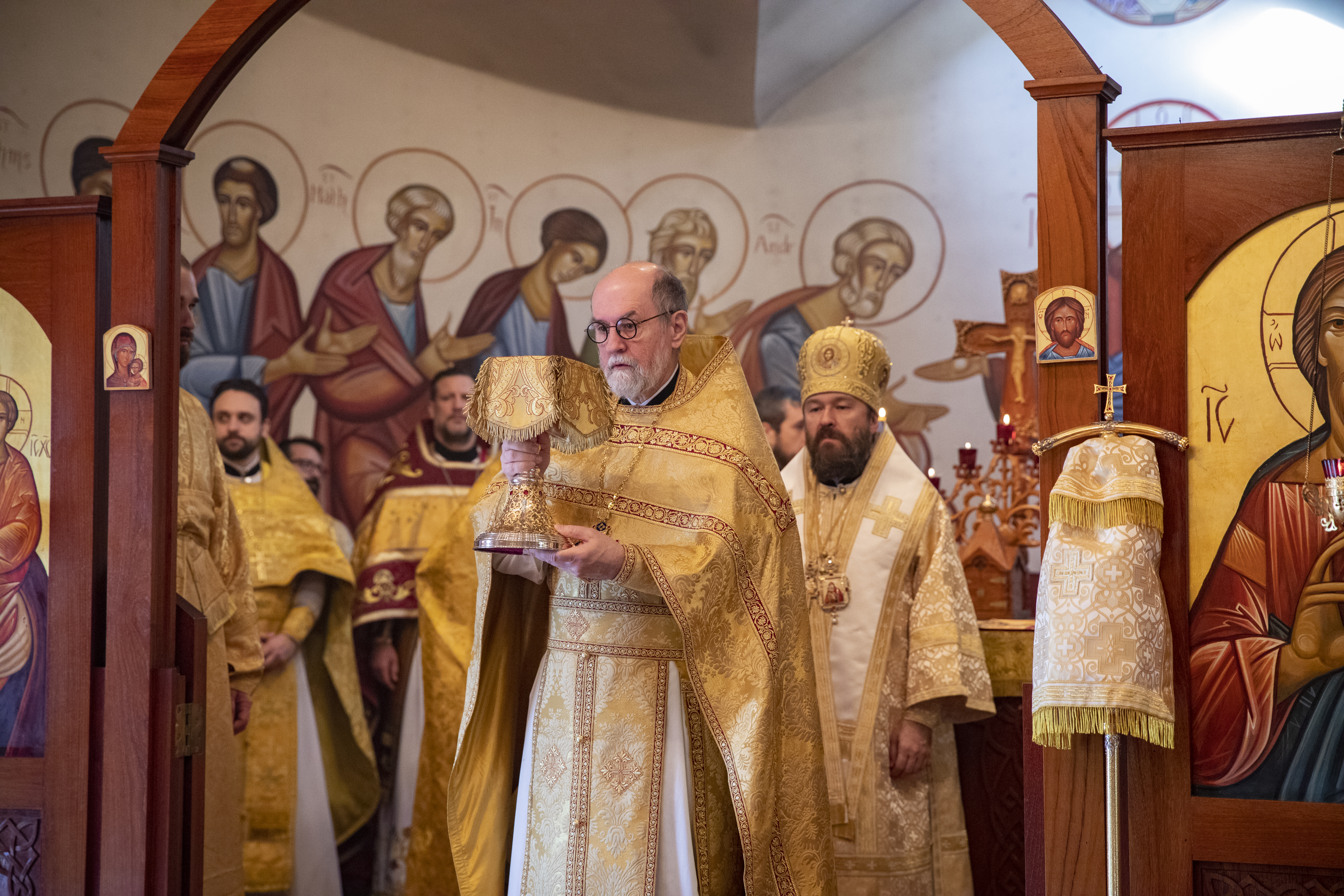 Divine Liturgy at Three Hierarchs Chapel