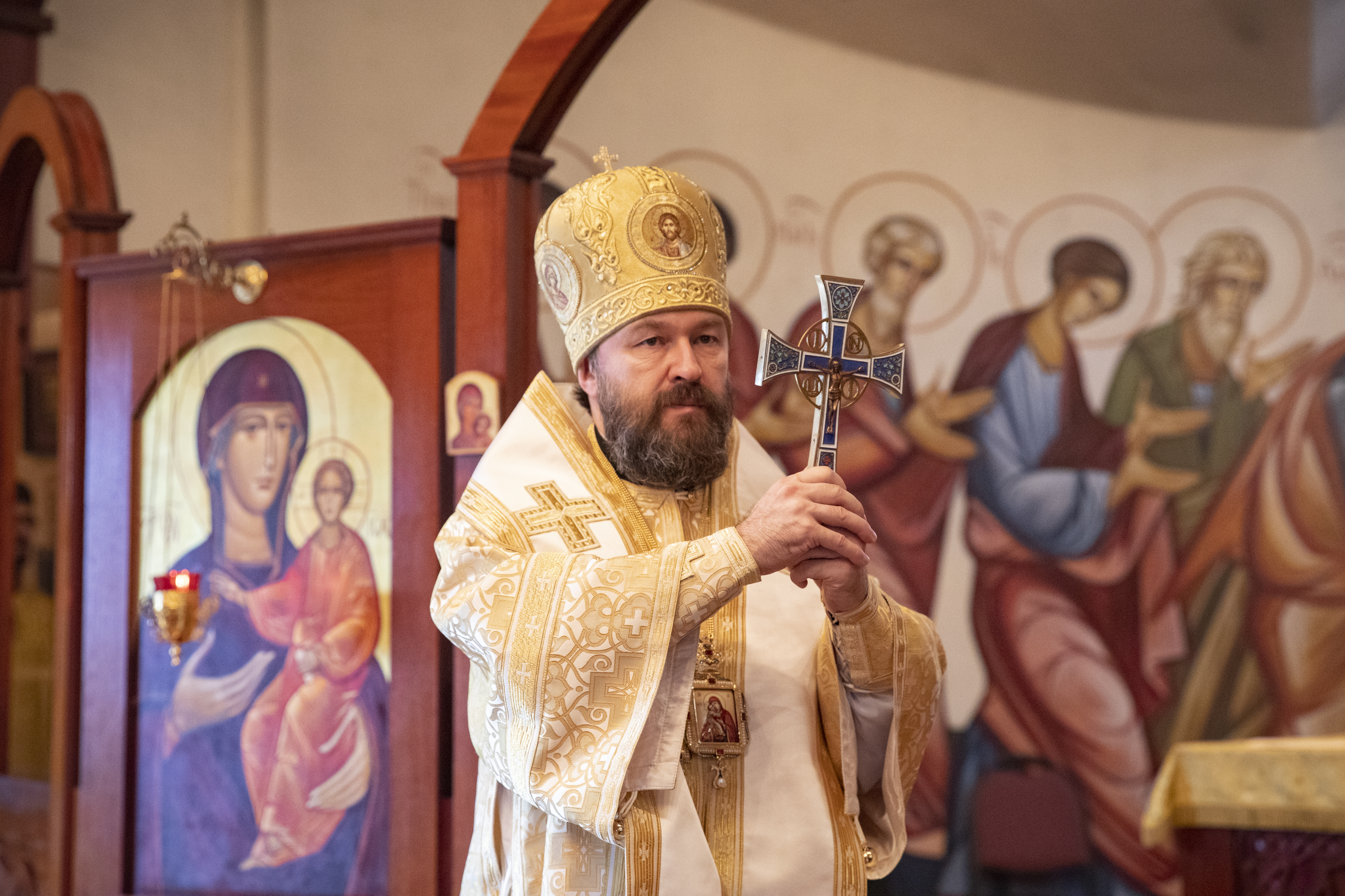 Divine Liturgy at Three Hierarchs Chapel