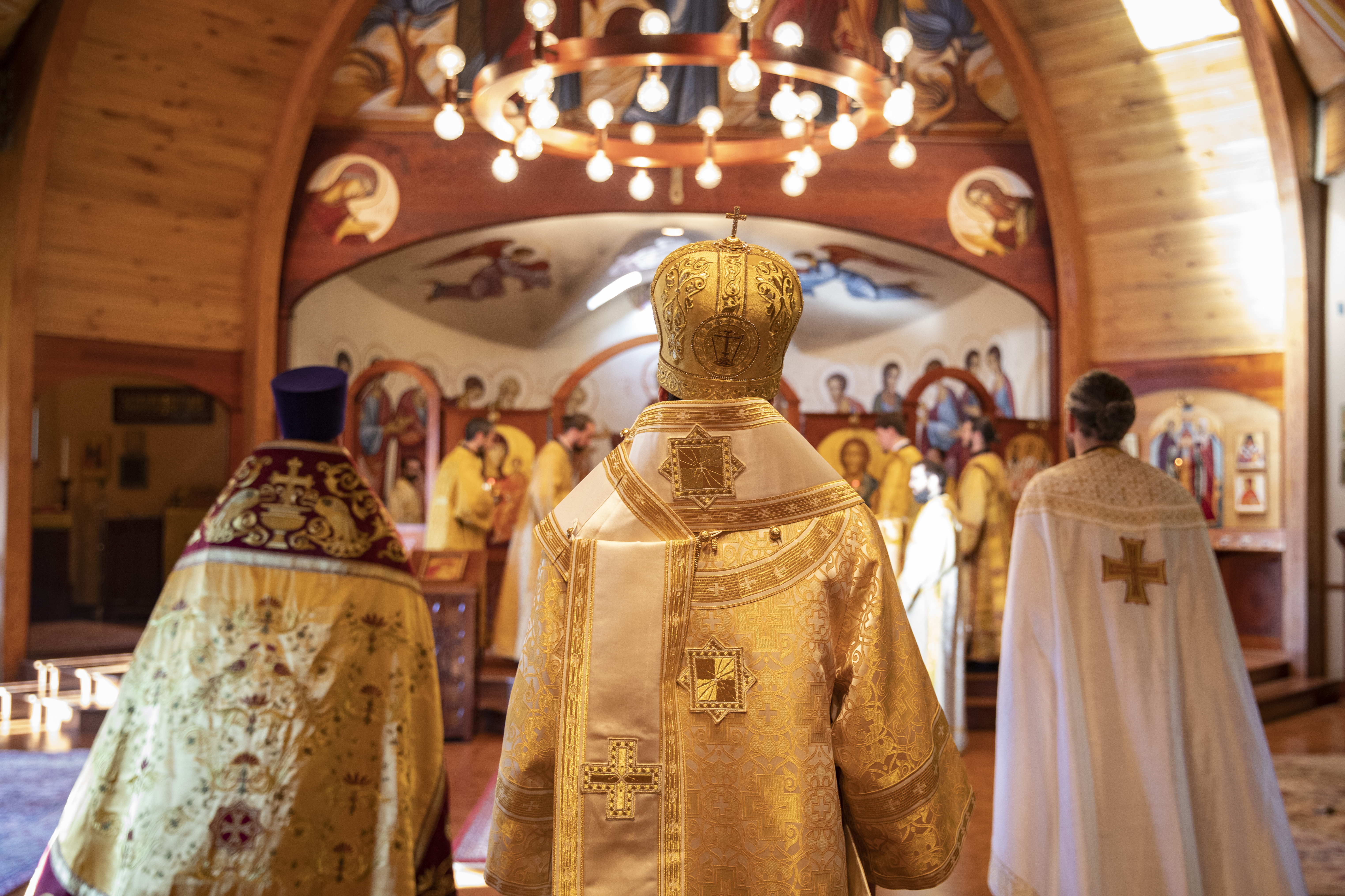 Divine Liturgy at Three Hierarchs Chapel