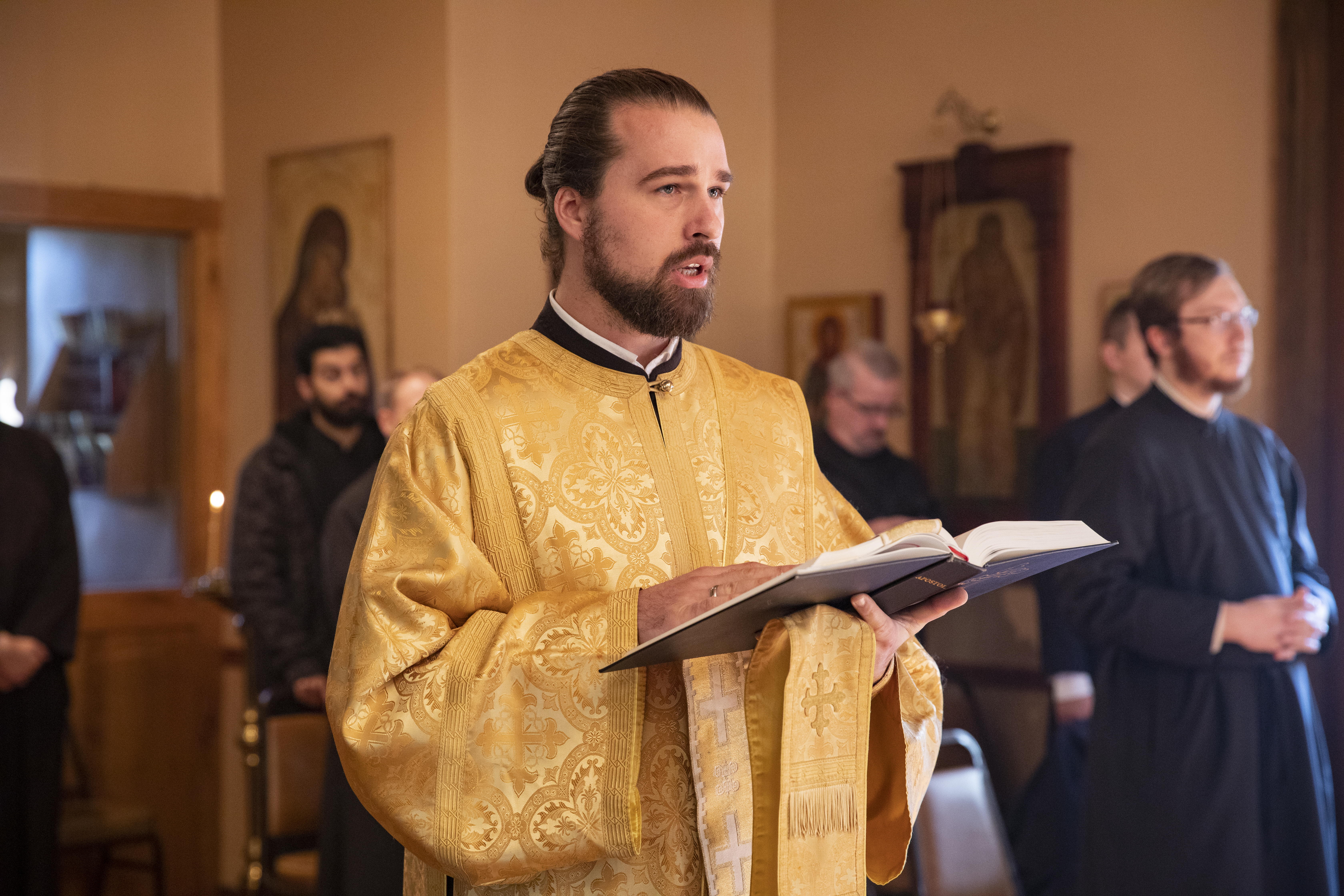 Divine Liturgy at Three Hierarchs Chapel