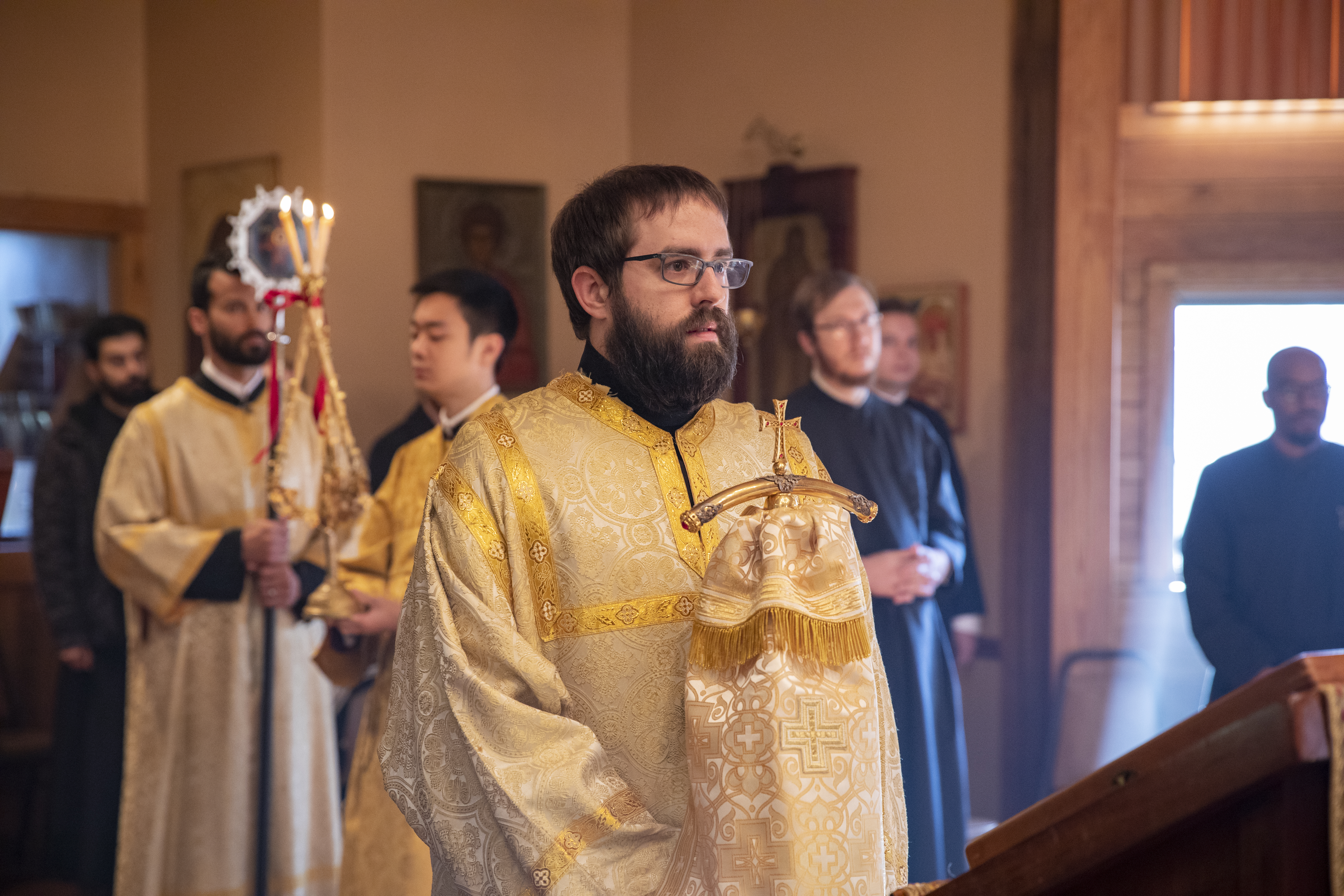 Divine Liturgy at Three Hierarchs Chapel