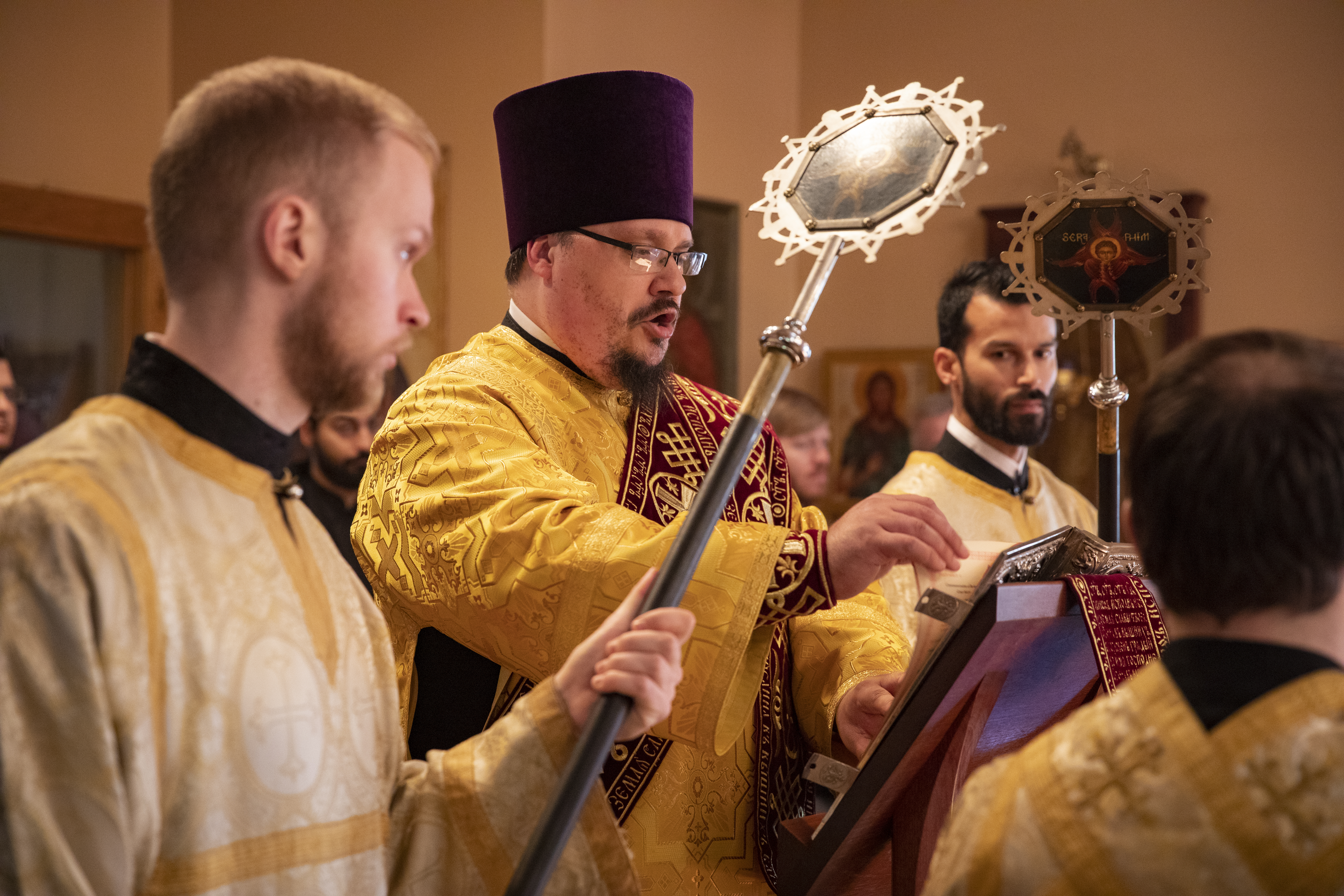 Divine Liturgy at Three Hierarchs Chapel