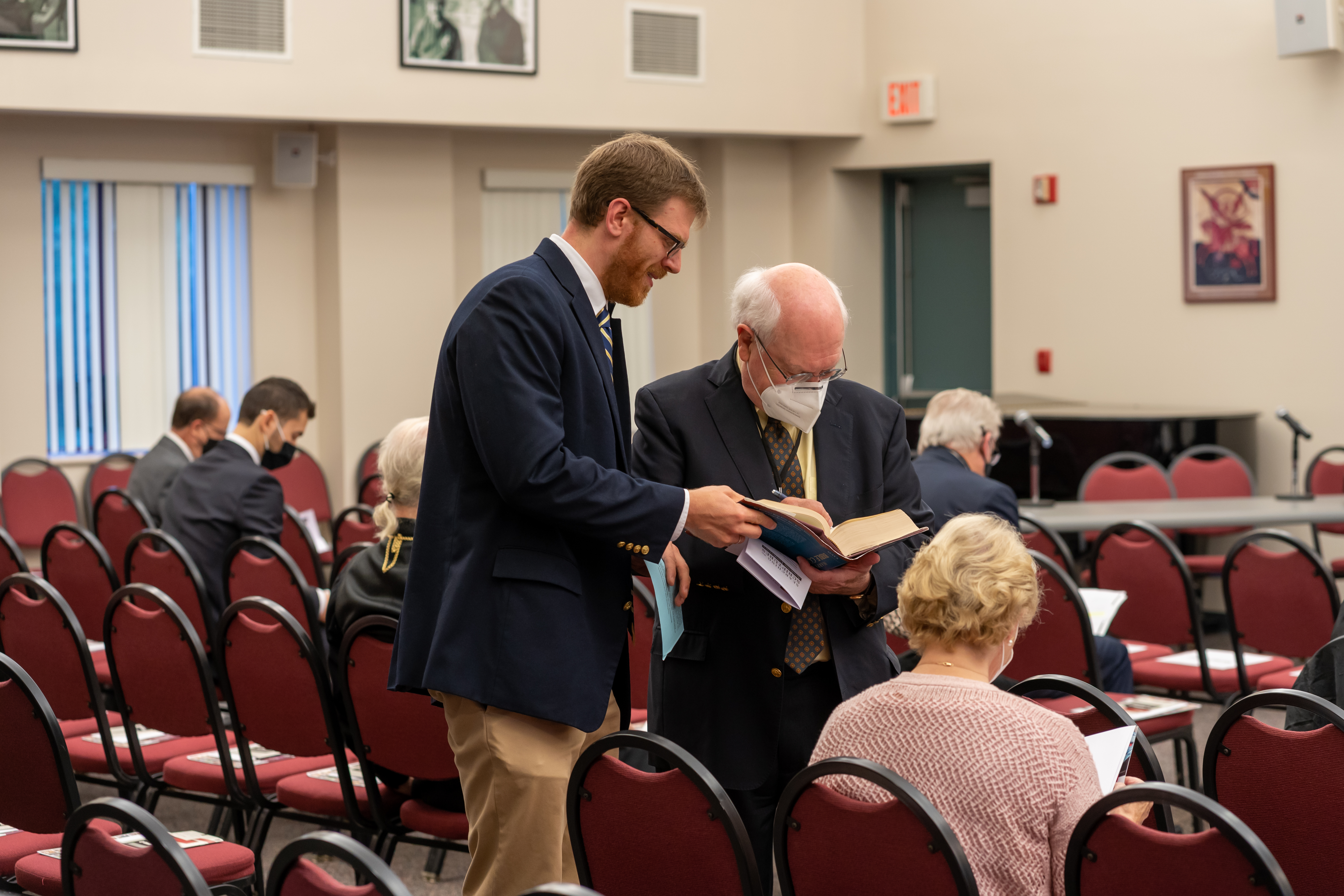 Scenes from Searching the Scriptures