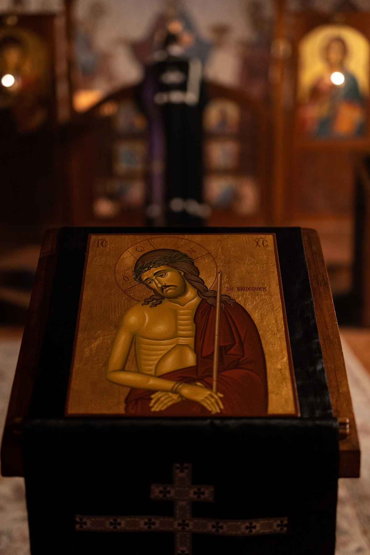 Icon of the Passion of Christ seen during Bridegroom Matins