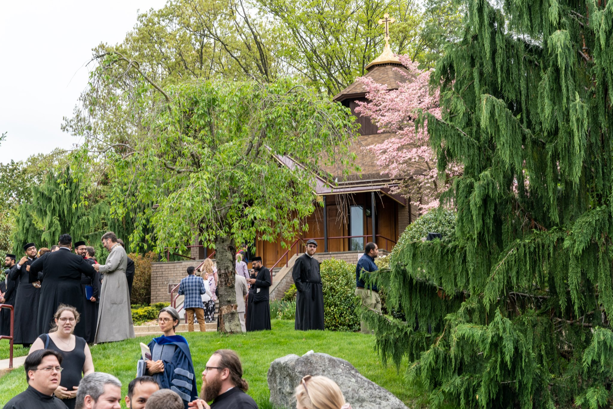 Post-Commencement Reception Outside