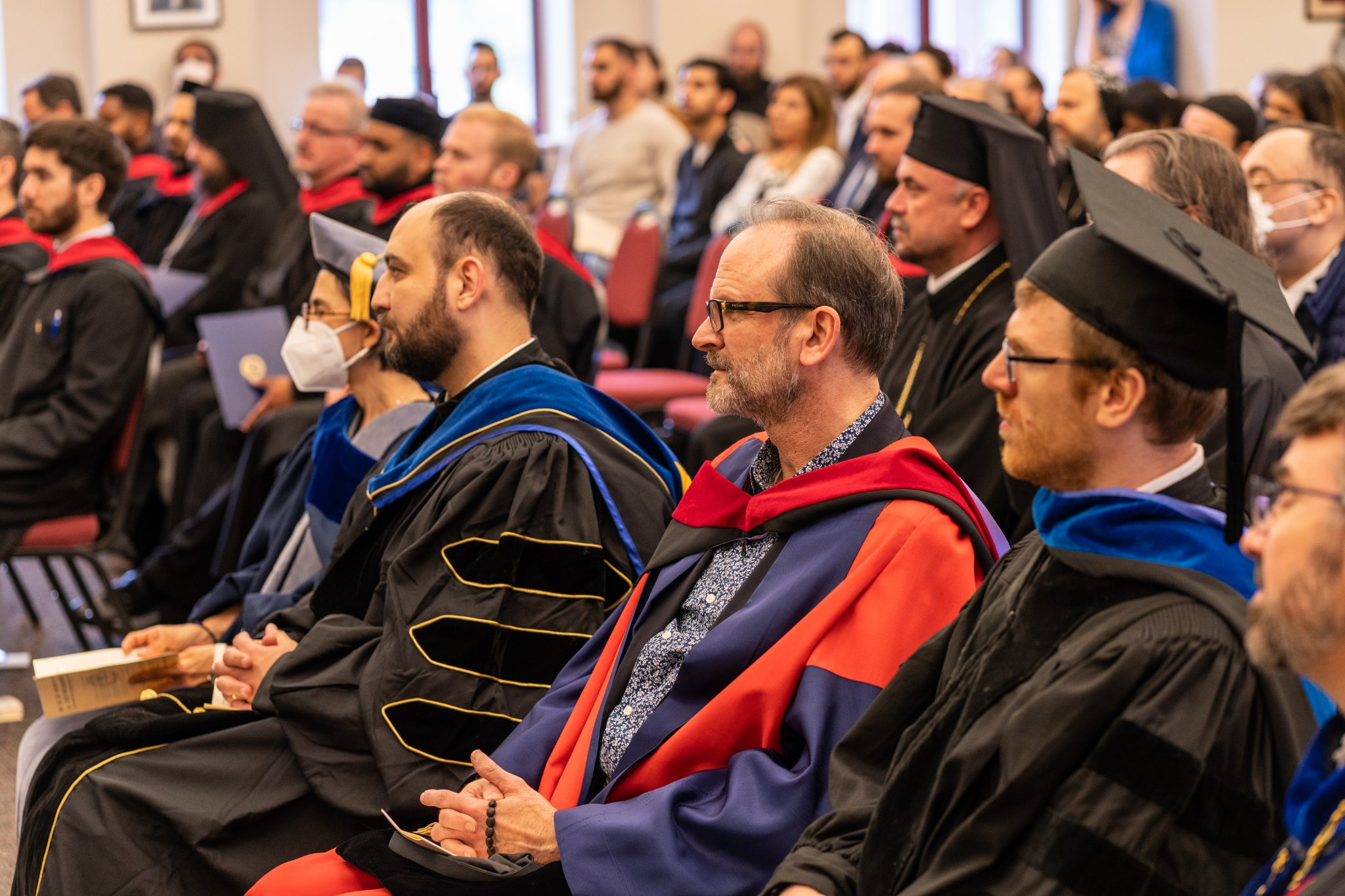 Faculty at Commencement