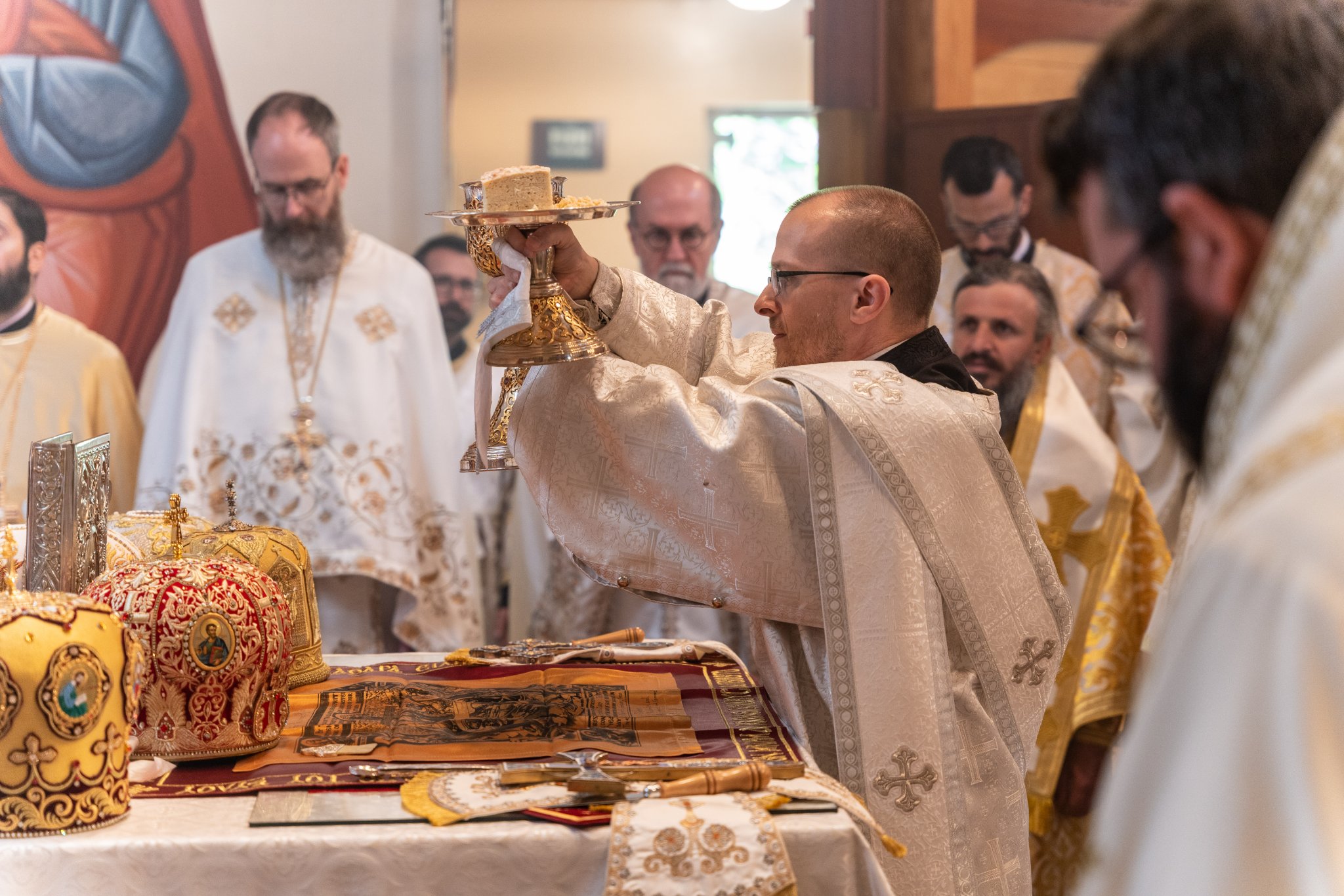 Scene from Divine Liturgy