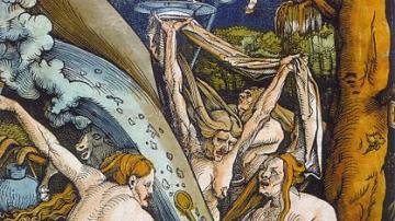 Hans Baldung Grien – Hexen (Witches; woodcut, 1508)