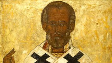 St. Nicholas the Wonderworker, 16th c. Russian icon. Photo credit: The Temple Gallery