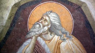 Prophet Elijah, Grachanica Monastery, Serbia. Photo credit: BLAGO Fund, Inc.