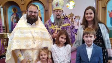 Fr Phillip Beiner and family