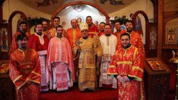 Bishop Thomas with SVOTS Antiochian priests