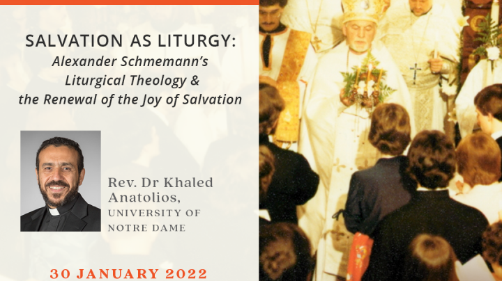 39th Annual Fr Alexander Schmemann Memorial Lecture ONLINE