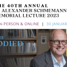 Schmemann lecture 2023