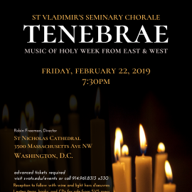 DC Tenebrae Concert