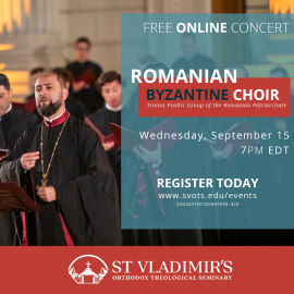 Romanian Byzantine Choir Concert