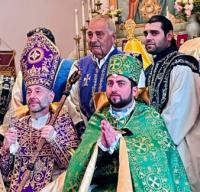 Fr Nicholas Aznavourian ordination