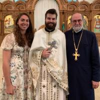 Fr Kosmas Morfas, Presv. Catherine, & Fr Chad
