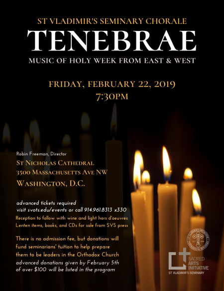 DC Tenebrae Concert