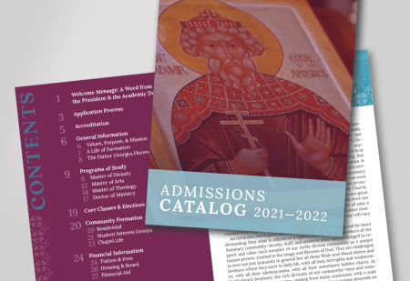 admissions catalog