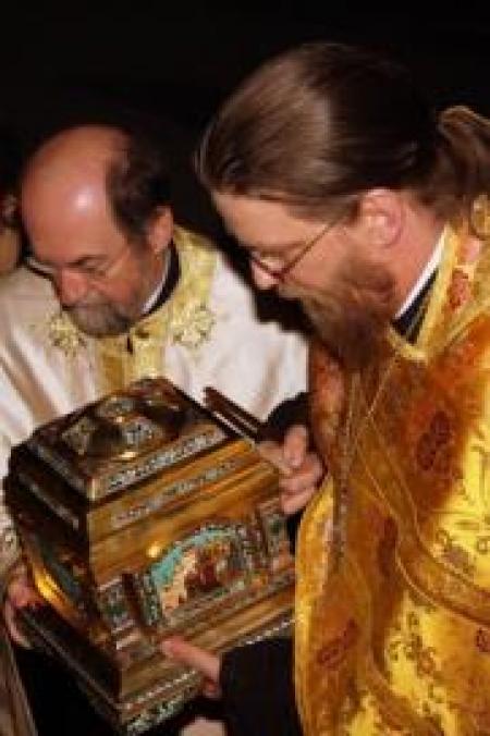 relics of patron saint