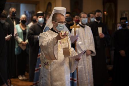 Divine Liturgy at Three Hierarchs Chapel