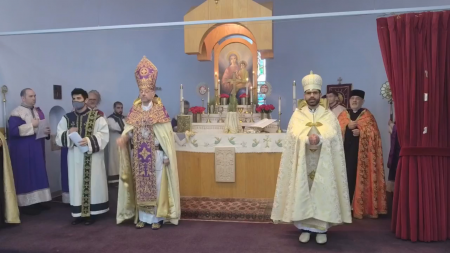 Fr Michael Sabounjian ordination