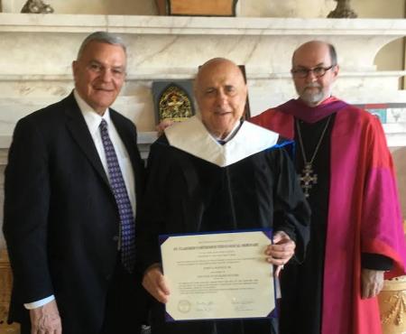 John G. Rangos receives honorary doctorate