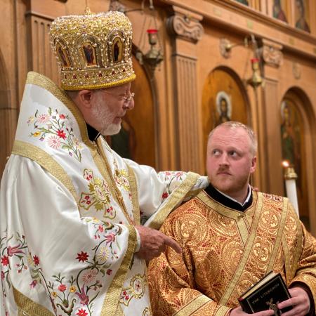 Dn Nicholas with Metropolitan Joseph