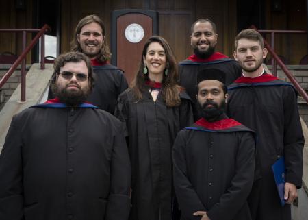 Group of seminarians at graduation