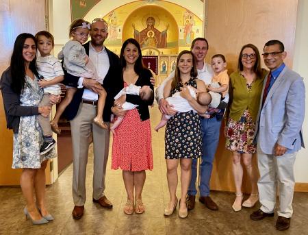 Dr Nick Pandelidis and family