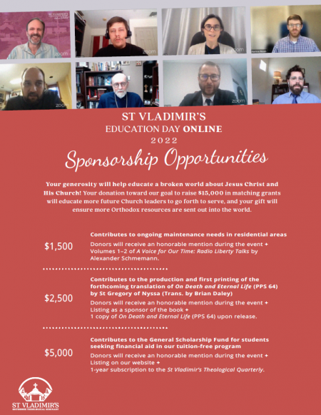 Sponsorship Opportunities - Help us raise $15k to in matching grants!