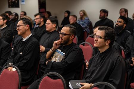 Audience at keynote address